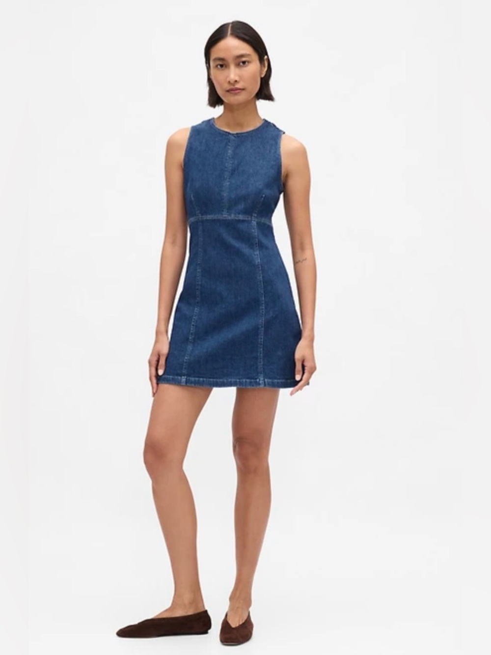 Gap denim dress medium tall length